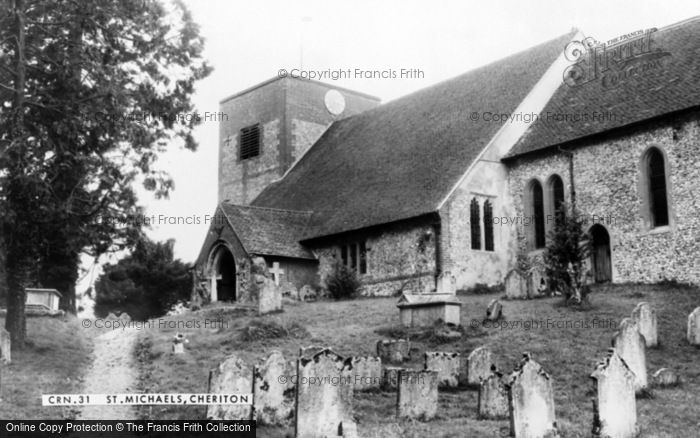 Photo of Cheriton, St Michael's Church c.1960