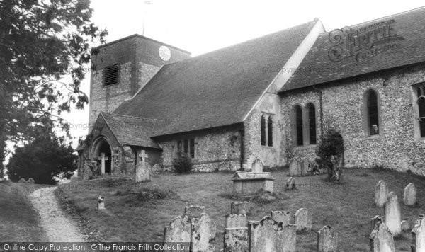 Photo of Cheriton, St Michael's Church c.1960