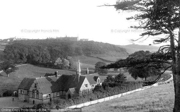 Photo of Cheriton, the Schools 1902