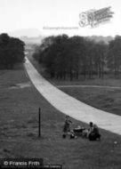 Women And Children By Tower Road c.1960, Cherry Tree
