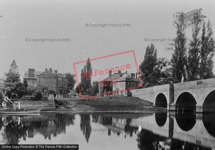 Photo of Chertsey, Bridge And Hotels 1890