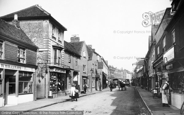 Photo of Chertsey, Guildford Street 1908