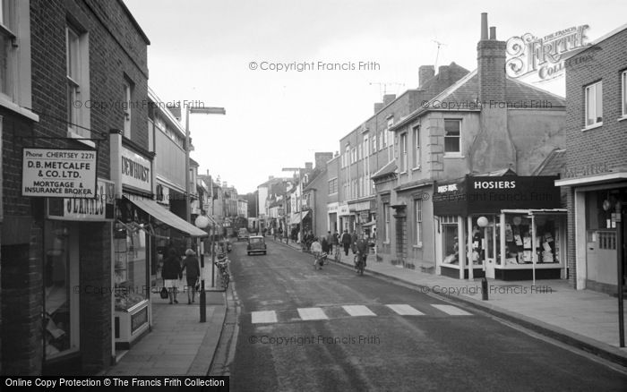 Photo of Chertsey, Guildford Street 1966