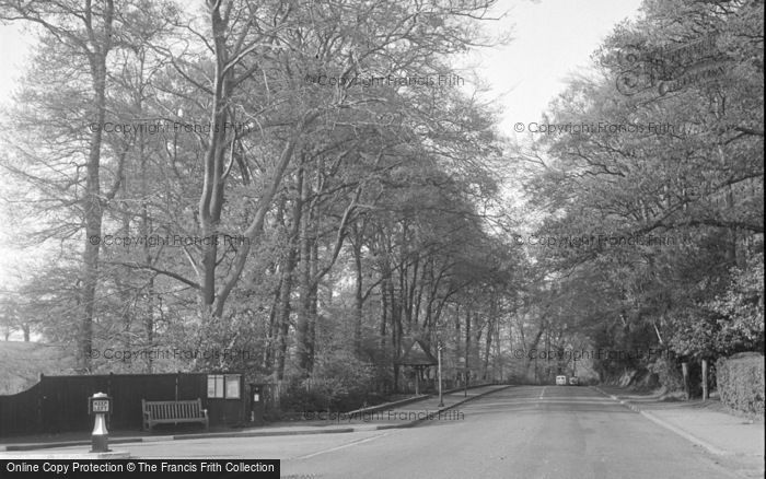 Photo of Chertsey, Ottershaw Road 1954