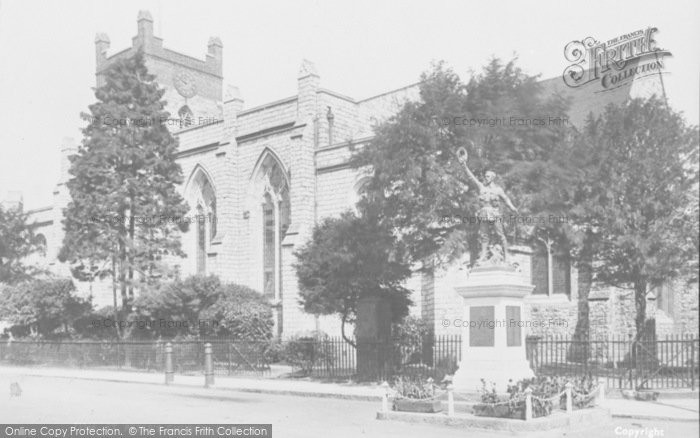 Photo of Chertsey, St Peter's Church 1923