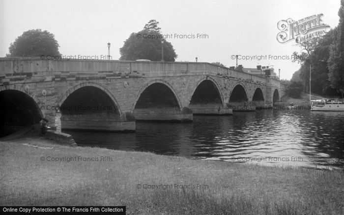 Photo of Chertsey, The Bridge 1961