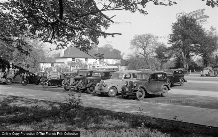 Photo of Chertsey, The Car Park 1954