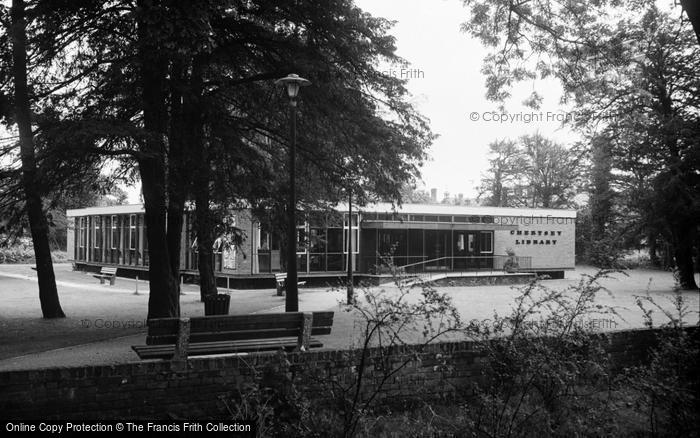 Photo of Chertsey, The Library 1966