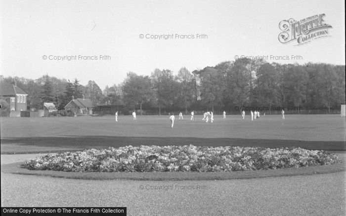 Photo of Chertsey, The Recreation Ground 1954