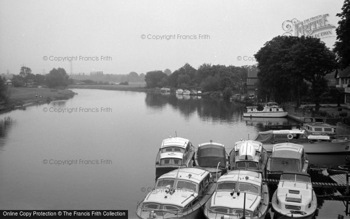 Photo of Chertsey, The River 1961