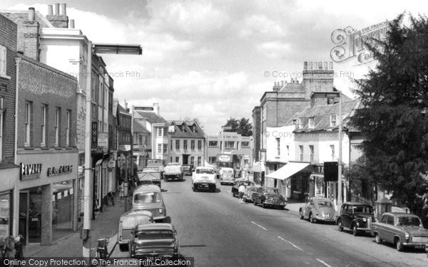 Photo of Chertsey, Windsor Street 1962