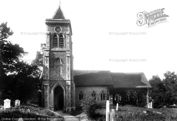 Photo of Chesham Bois, St Leonard's Church 1906