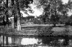St Mary's Church From The River Chess 1897, Chesham