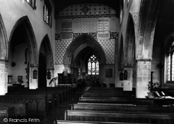 St Mary's Church Interior c.1960, Chesham