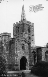 St Mary's Church, South Porch c.1960, Chesham