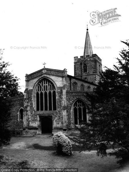 Photo of Chesham, St Mary's Church West End c.1960