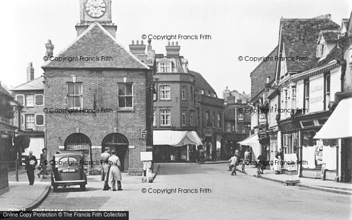 Photo of Chesham, The Market Square c.1950