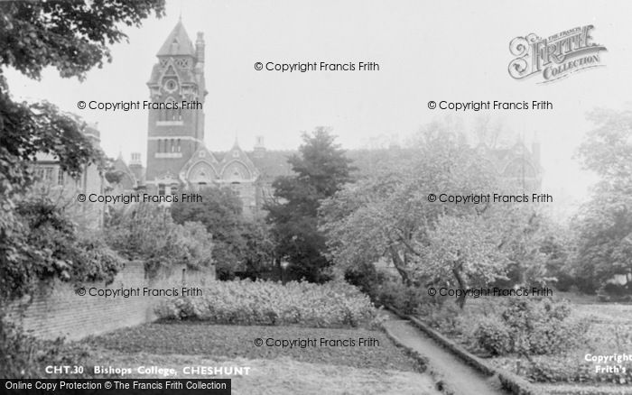 Photo of Cheshunt, Bishops College c.1960