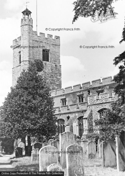 Photo of Cheshunt, Church Of St Mary c.1955