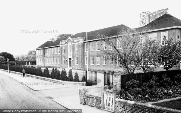 Photo of Cheshunt, Grammar School c.1955