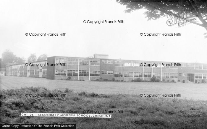 Photo of Cheshunt, Secondary Modern School c.1955