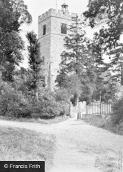 St Mary's Church c.1955, Cheshunt