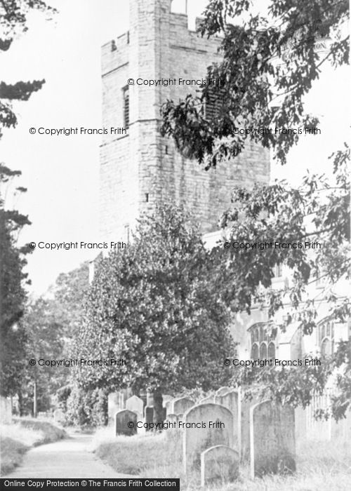 Photo of Cheshunt, St Mary's Church c.1955