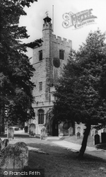 St Mary's Parish Church c.1965, Cheshunt