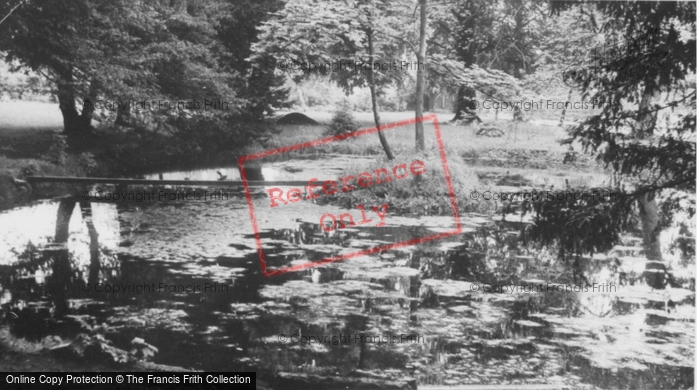 Photo of Cheshunt, The Pond c.1960