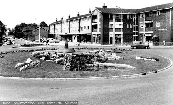 Photo of Cheshunt, the Roundabout c1965