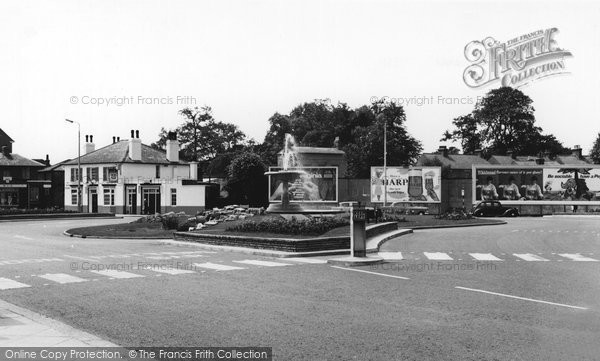 Photo of Cheshunt, The Roundabout c.1965