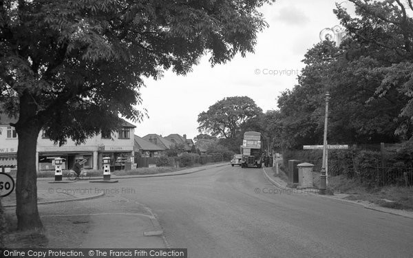 Photo of Chessington, Chessington Road West 1952