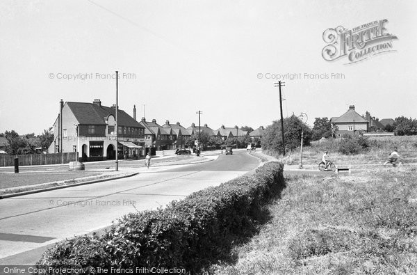Photo of Chessington, Hook Road 1952