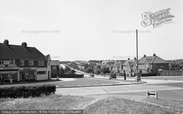 Photo of Chessington, Mansfield Road 1952