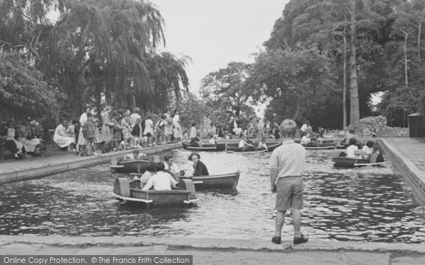 Photo of Chessington, Zoo, Children's Boating Pool c.1952