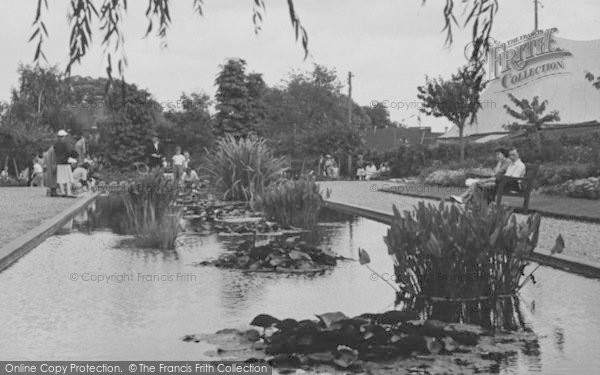 Photo of Chessington, Zoo, Lily Pond c.1952