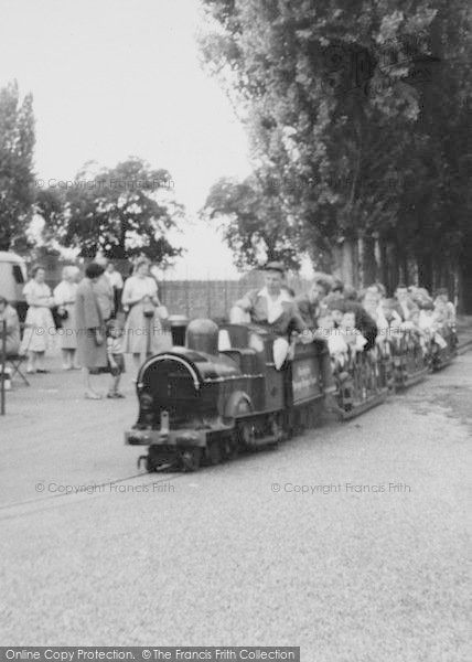 Photo of Chessington, Zoo, Riding The Miniature Railway c.1965