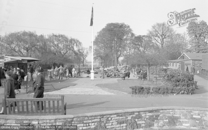 Photo of Chessington, Zoo, The Boating Lake c.1955
