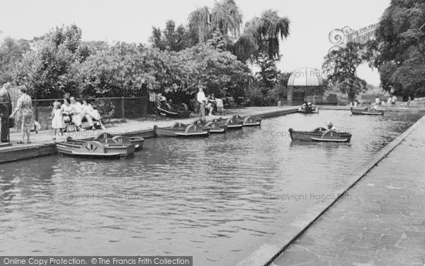 Photo of Chessington, Zoo, The Boating Lake c.1965