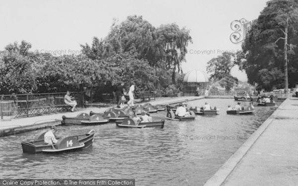 Photo of Chessington, Zoo, The Boating Lake c.1965