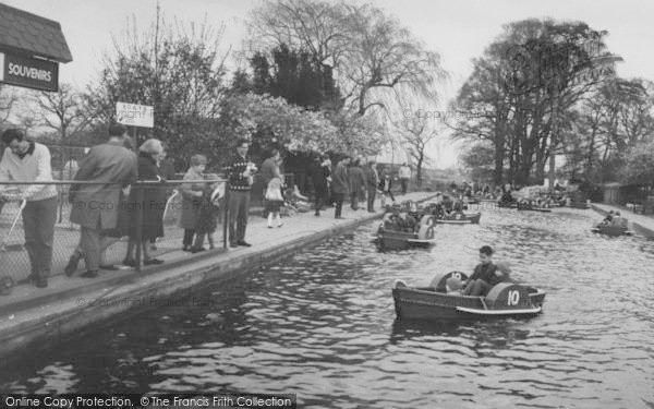 Photo of Chessington, Zoo, The Boating Lake c.1965