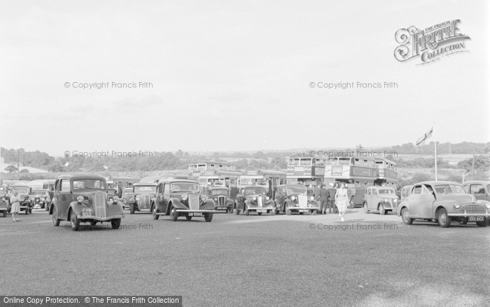 Photo of Chessington, Zoo, The Car Park 1952