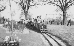 Zoo, The Miniature Railway c.1955, Chessington