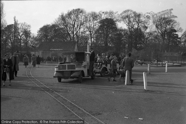 Photo of Chessington, Zoo, The Motor Bus 1955