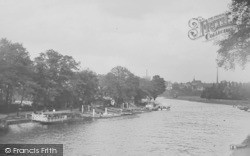 Boating On The River Dee c.1930, Chester
