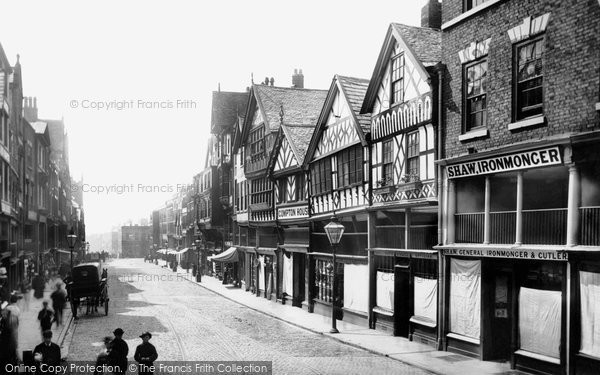 Photo of Chester, Bridge Street 1888