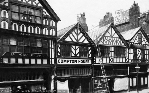 Photo of Chester, Bridge Street 1888