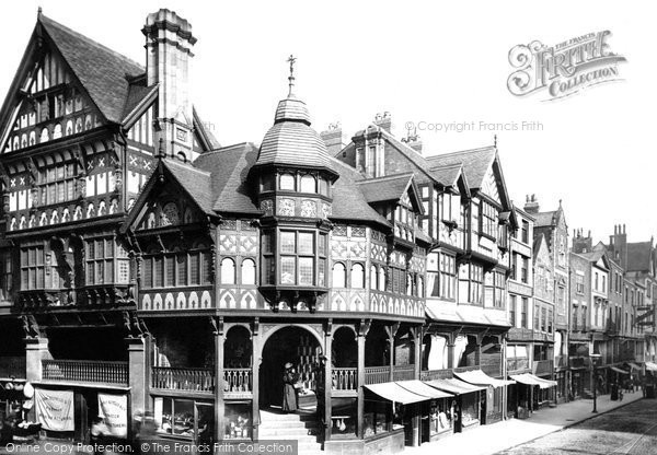 Photo of Chester, Bridge Street 1891