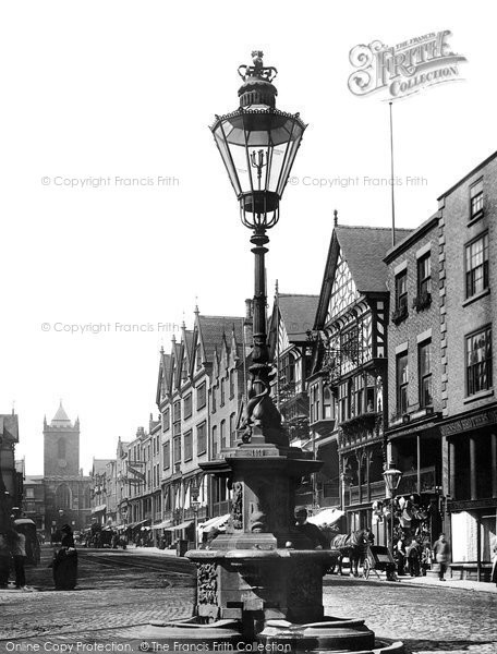 Photo of Chester, Bridge Street 1891