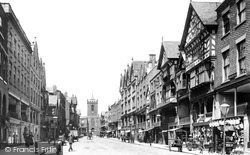 Bridge Street 1895, Chester